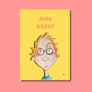 johndoeuf illustration idée cadeau décoration original fantaisie création française unique