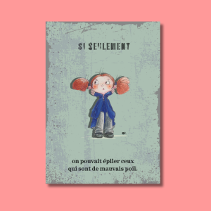 siseulement illustration idée cadeau décoration original fantaisie création française unique