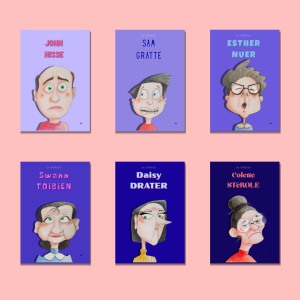 les 6 prints miam family
