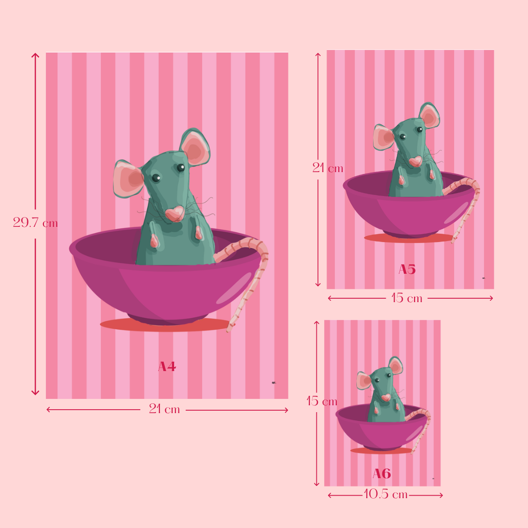 rats vie rétro affiche fantaisie joie offrir illustration idée cadeau décoration original fantaisie création française unique13 rats vie rétro affiche fantaisie joie offrir illustration idée cadeau décoration original fantaisie création française unique13