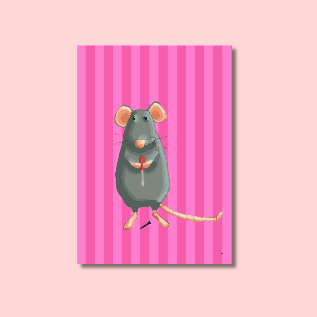 rats vie rétro affiche fantaisie joie offrir illustration idée cadeau décoration original fantaisie création française unique5 rats vie rétro affiche fantaisie joie offrir illustration idée cadeau décoration original fantaisie création française unique5